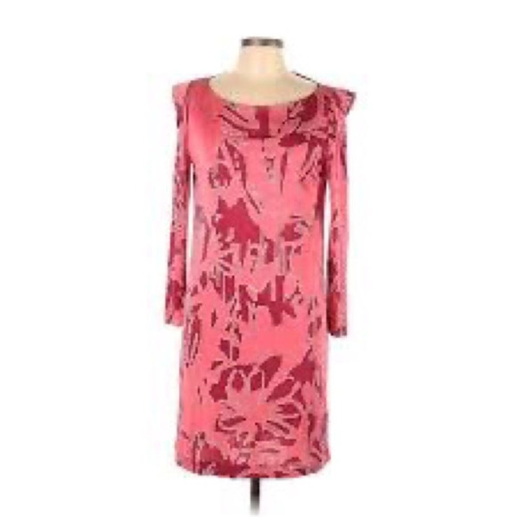 TIBI DRESS, Pink, Retro Print Size L - Picture 8 of 9